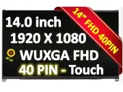 New Dell DP/N 0J4Y5H J4Y5H 14" WUXGA FHD Touch Laptop LCD LED Screen Replacement