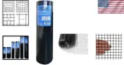 Durable Black PVC Coated Hardware Cloth 36" x 50' Roll - Perfect for Fencing