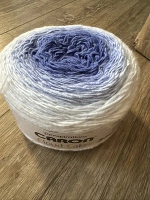 Yarnspiration Caron Cloud Cakes Yarn 8oz Perfect Phasing Royal