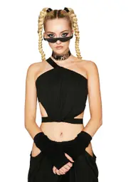 [Club Exx] Techno Takedown Crop Top