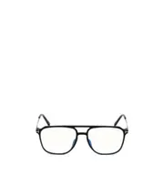 Tom Ford Eyewear Square Frame Glasses 54 White
