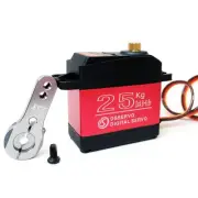 25kg RC Digital Servo Large Torque High Speed Full Metal Gear Waterproof 180 ...