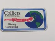 Retro Mining Sticker - Colliers Mining Consulting