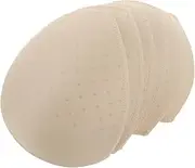 [Healeved] 3Pairs Push Up Pads Inserts Sponge Material Thin Top Thick Bottom Design Skin Color Fits All for Sports Yoga and Bikini Use