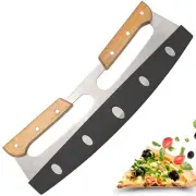 Stainless Steel Pizza Slicers Cutter with Protective Cover Kitchen Tool