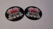 Pre Cut One Inch Bottle Cap Images WORLD'S GREATEST MOM Free Shipping