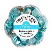 Buttons Galore Treasure Box-Low Tide TBX-100