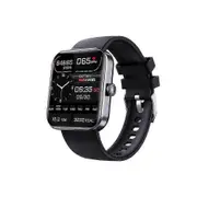F57l Blood Glucose Monitoring Watch, Blood Glucose Watch, Blood Pressure Watch black