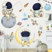 Space Astronaut Themed Wall Sticker