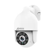 ANRAN 8MP PoE Security Camera Outdoor Smart Detection Color Night 2-Way Audio