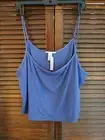 Victoria's Secret Modal Cami PJ Top Blue New with Tags