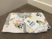 Bonds BNWT OG WHITE Bluey Zippy Size 1 (12-18 Months)