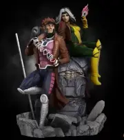 1/24 Resin Imp & GAMBIT 2 X-men Roles Unpainted Unassembled 2813