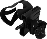 EXQUIMEUBLE Microphone Stand Drink Holder Cup Holder Mount for Water Bottles Lightweight and Easy to Install Stylish Design for Outdoor Use Compatible with Bottles