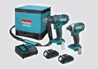 MAKITA DLX2131SY 18V Cordless 2pc Hammer Drill Driver / Impact Driver Kit