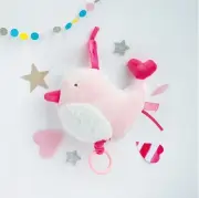 DOUDOU ET COMPAGNIE,Aussi Doux music box - bird - 17 cm, , DC3330