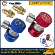 A/C R134A Quick Coupler Adapter Car High&Low Air Conditioning Freon Manifold New