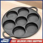 7 Hole Stuffed Pancake Pans Cast Iron Non-Stick Omelet Pancake Breakfast Maker