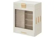 SONGMICS 5 Tier Jewellery Box with Glass Window
