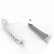 For PS5 Console Version Wall Mount Holder Game Host Storage Bracket 4 USB Port a
