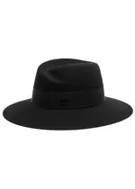 Maison Michel Paris Timeless Virginie Felt Fedora - Black L