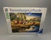 Ravensburger Puzzle WILD HORSES by Roberta Wesley - 1500 Pcs Brand New Sealed