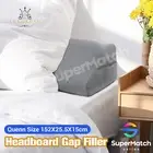 Wedge Pillow Headboard Bed Gap Filler Backrest Neck Support Sleep Long Cushion