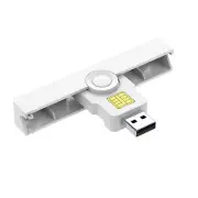 Smart Card Reader Type-C USB Card Reader ID CAC Card Reader for SIM Chip ID Card