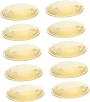 KOMBIUDA 10pcs Kaleidoscope Lens Glasses Frame Nose Pad Lens Filter Portable Protector Universal Kit Fastener End Cover Goggles Filter Lens Kaleidoscope Glasses Filter Transparent Plastic