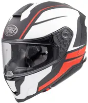 Premier Hyper DE 92 BM Helmet, black-white-red, Size L for Men Black White Red