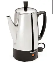 Presto 02822 6-Cup Stainless-Steel Coffee Percolator