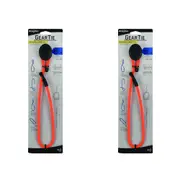 2x Nite Ize Blaze 24in Gear Tie Dockable Rubber Cable Reusable Organiser ORNG