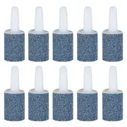 Catzon Air Stones 10PCS Cylinder Bubble Diffuser Airstones For Aquarium Fish Tank Pump-Dark Blue2