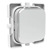 Clipsal Iconic Styl Cap For Push-Button - Silver - S40APB-SV