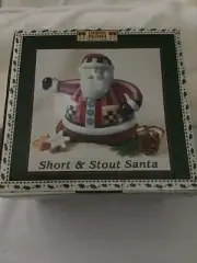 Mini Debbie Mumm Santa teapot- NEW in original box. Perfect for gift.