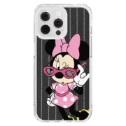 For iPhone 16 15 14 13 12 11 X Pro Max Plus Shockproof Glasses Minnie Case Cover