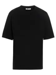 [The Row] The Row-Cotton T Shirt Nero-Donna L