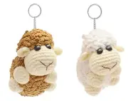 Baby Sheep Crochet Doll Handmade Amigurumi Plush Toy VAC