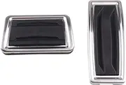 MCFPGFVKNA Stainless Steel Foot Pedal Rest Fuel Cover Car Styling Fit For Cadillac XT5 2015 2016 2017 Pedals