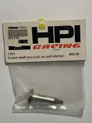 NEW HPI 1701 Crank Shaft SS (Cut, No Pull Starter)