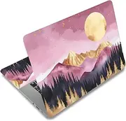 SUPERDANT Laptop Skin Sticker with Abstract Mountains Universal Notebook Skin Sticker 12 13 13.3 14 15 15.4 15.6 Inch Vinyl Laptop Cover Sticker Removable Notebook Protection