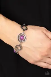 Paparazzi: Coastal Charmer ~ Purple Bracelet