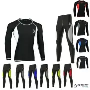 New Mens Skin Fit Tights Compression Baselayer Gym Workout Running Active Tight