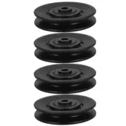 4 Pcs Pulley Gym Equipment Wearproof Abration Bearing Fitness Wheels