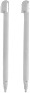 2x White Replacement Stylus Touch Screen Pens, Compatible with Nintendo DS Lite (DSL)