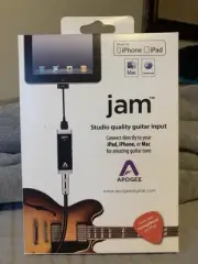 Jam By Apogee Studio Quality Guitar Input Connect To iPad, iPhone, Mac Sealed!!!