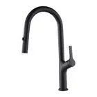 Kitchen Laundry Bathroom Basin Sink Pull Out Mixer Tap Faucet in Black