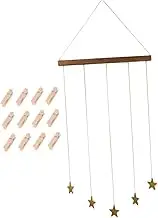 Zerodeko 1 Set Nordic Style Wooden Photo Display Ornament Unique Home Wall Pendant for Creative Decoration Lightweight and Easy to Hang for Personalizing Your Space