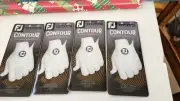 Brand New 4 Total Mens Footjoy Contour Flx Medium Large Golf Gloves