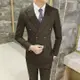 FINDSENSE品牌 韓國男 免燙面料 雙排扣 小西裝 修身西裝 西裝外套 單件外套